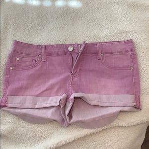 Purple shorts